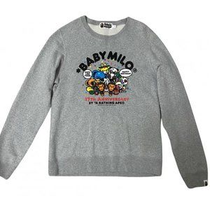 BAPE - Baby Milo 17th Anniversary Crewneck Sweater